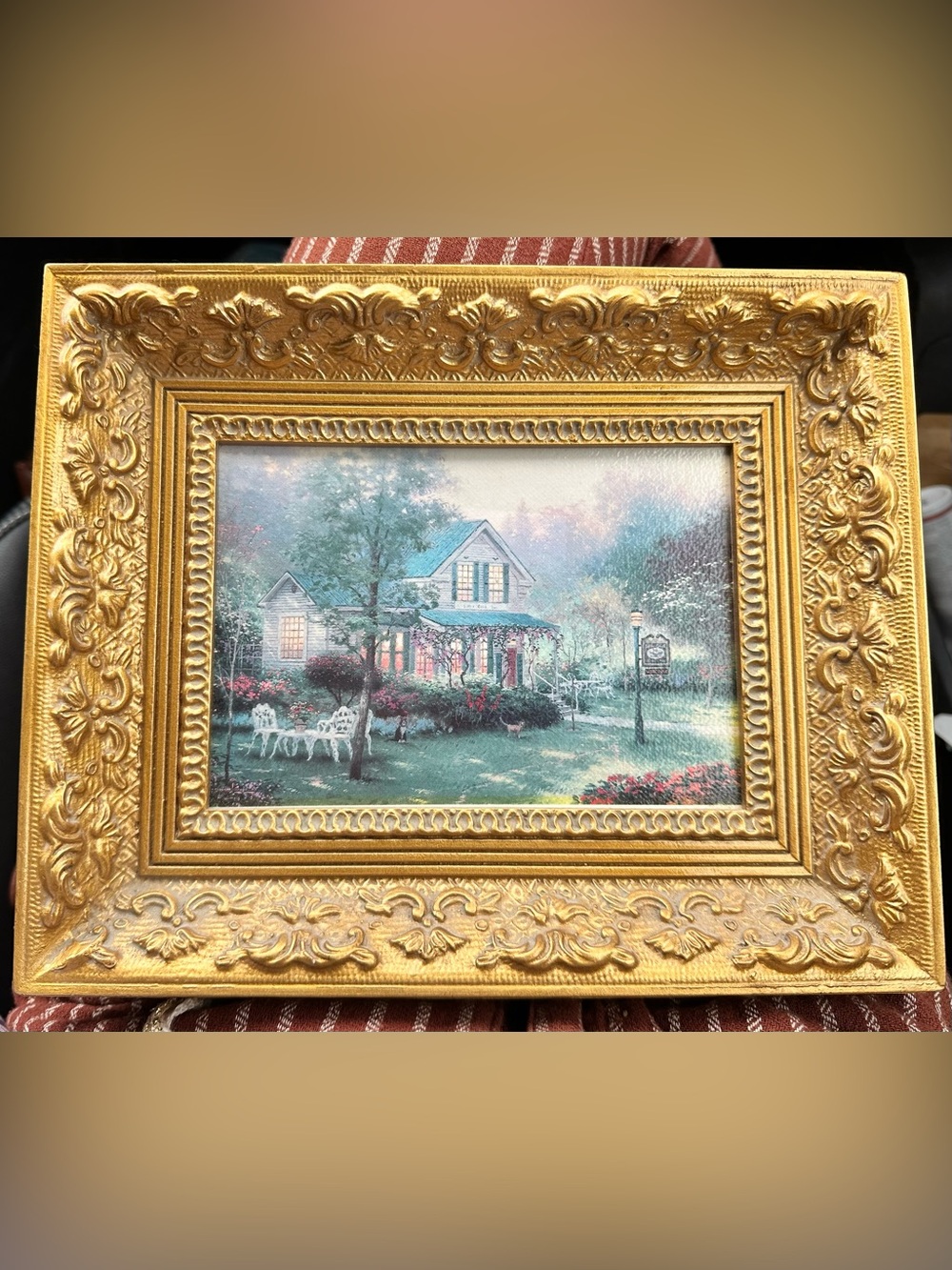 Thomas Kinkade - Accent Print 1996 w/ certificate